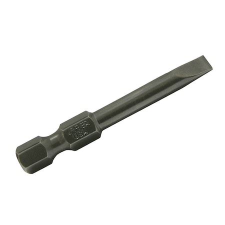 Urrea 8F-10R Heavy-duty 1/4 in hex power drive slotted bit 14016X